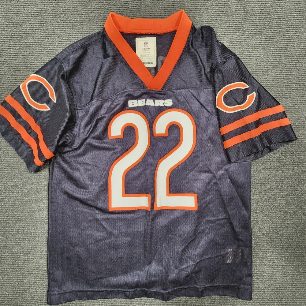 NFL Team Apparel Chicago Bears Jersey Youth Large 12/14 Navy Matt Forte Football